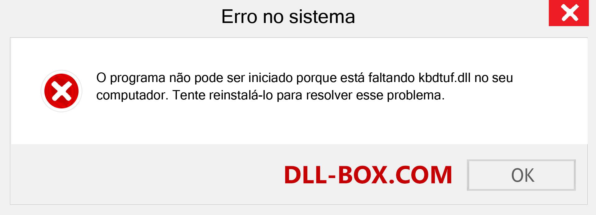 Arquivo kbdtuf.dll ausente ?. Download para Windows 7, 8, 10 - Correção de erro ausente kbdtuf dll no Windows, fotos, imagens